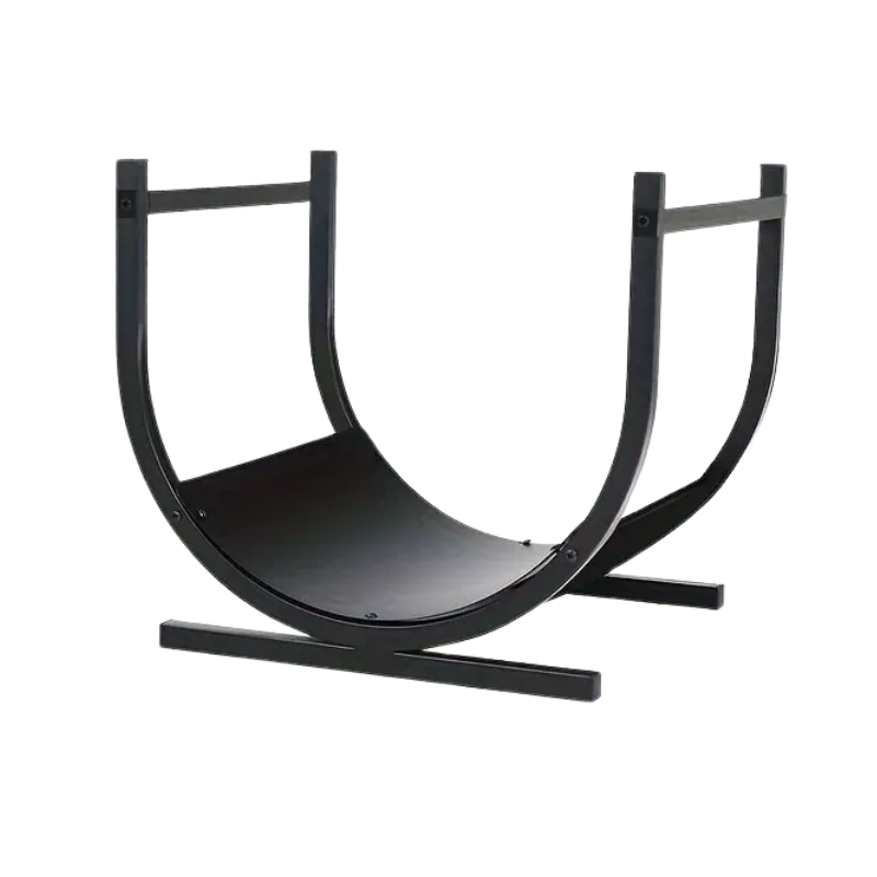 Fireplace Rack with Wood Storage