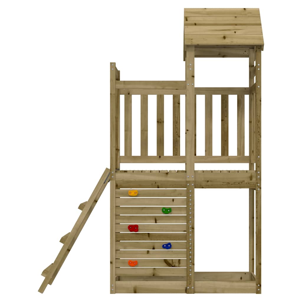 NNEVL Outdoor Playset 52.5x110.5x214 cm Impregnated Wood Pine