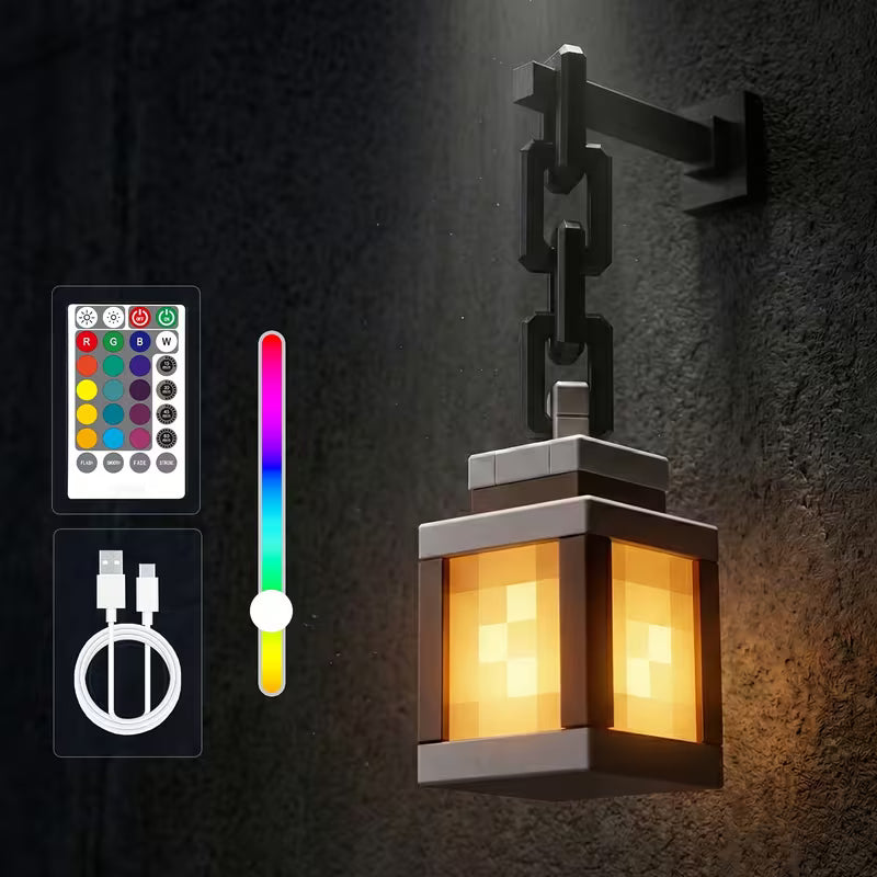 Pixelated Mood Light Lantern